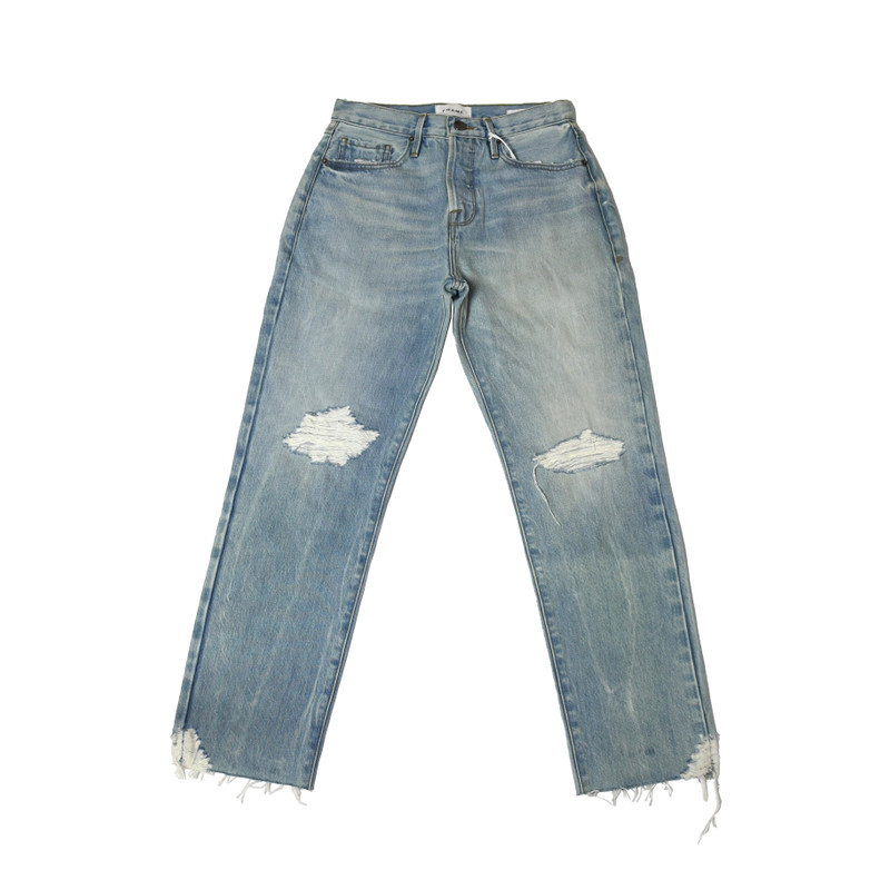 FRAME The Straight Jeans Blue - 1