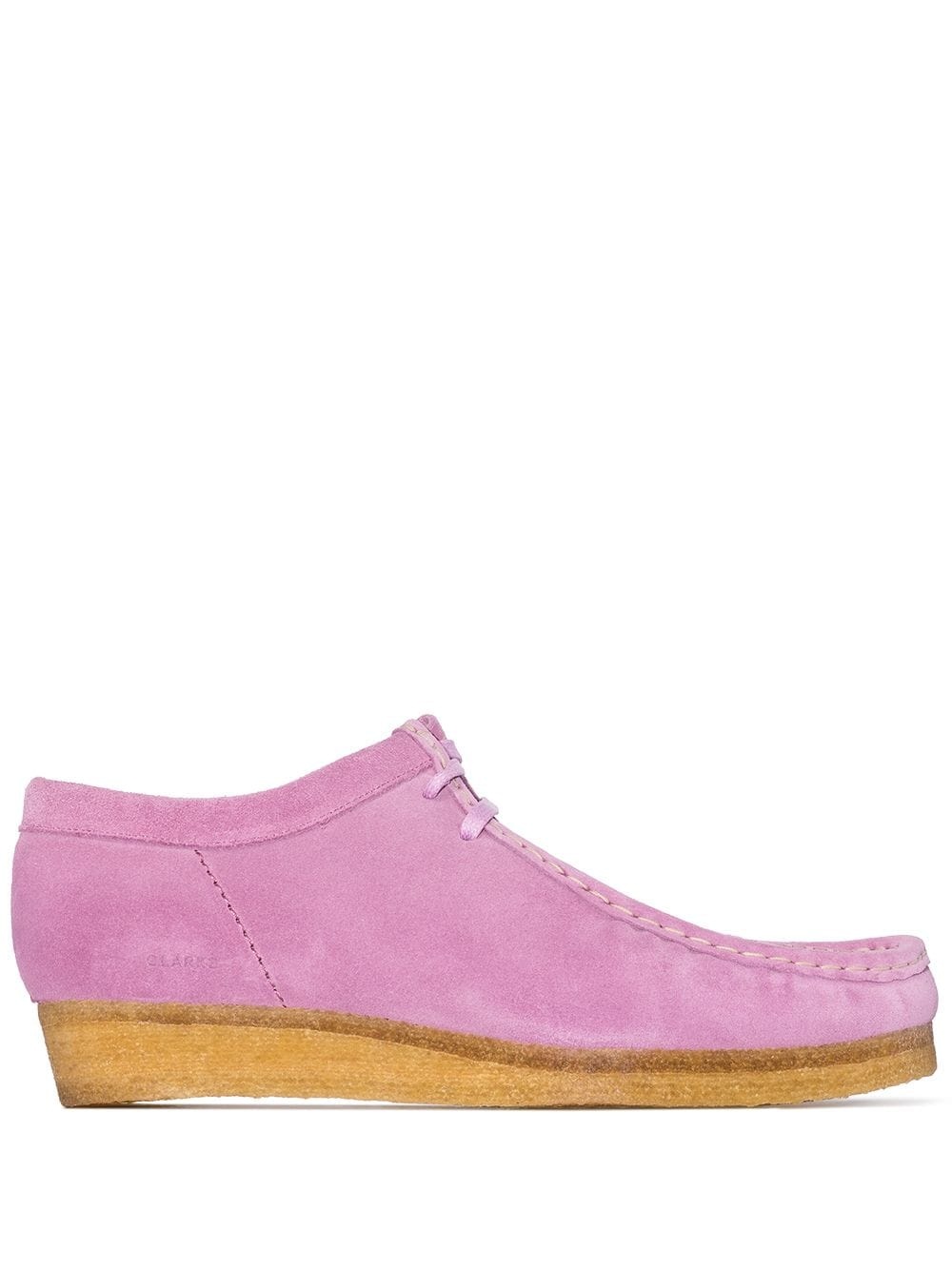 Wallabee suede lace-up shoes - 1