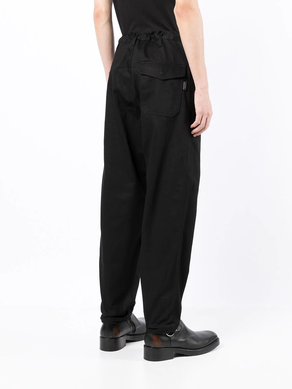 tapered-leg trousers - 4