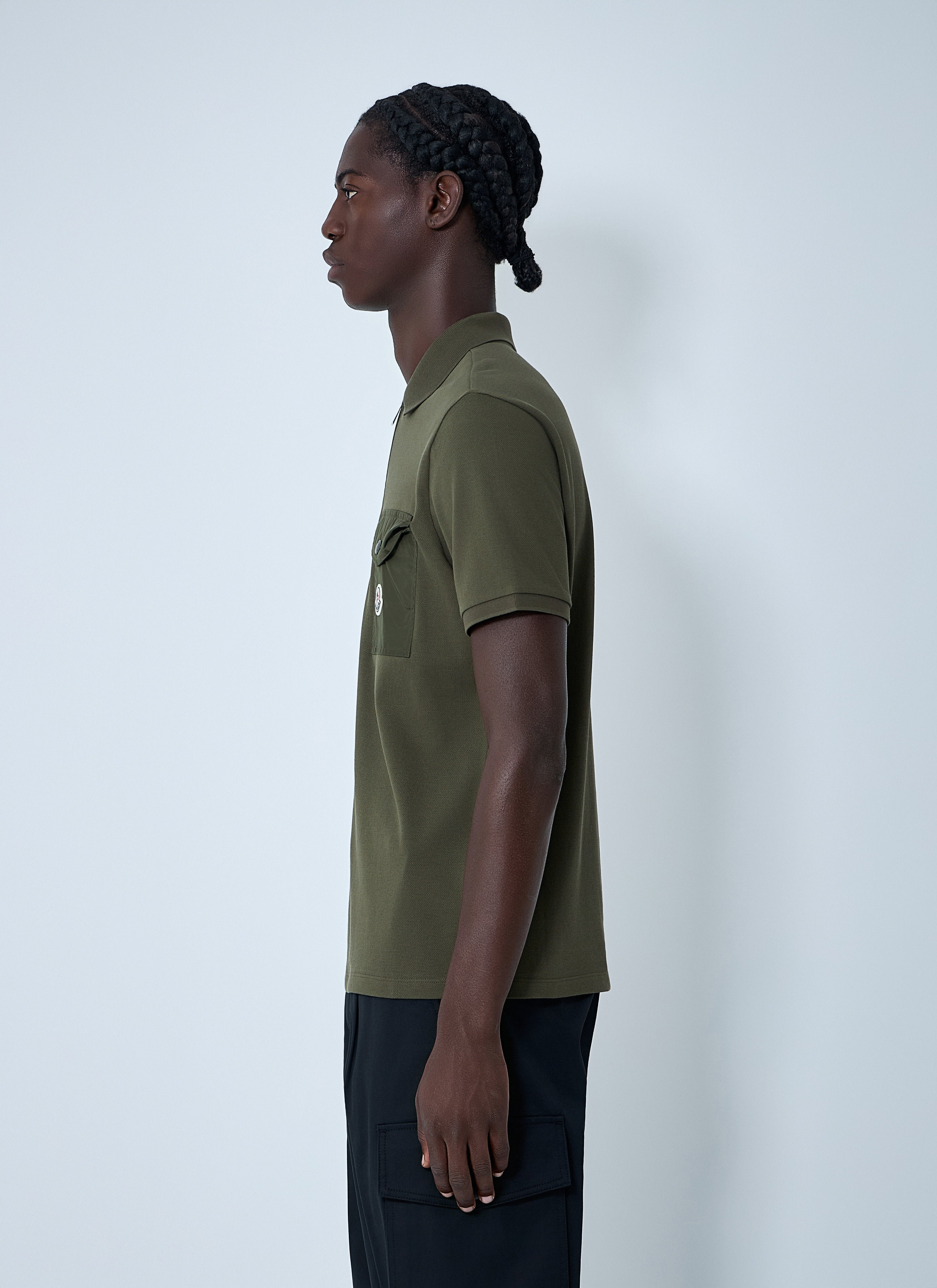 Moncler Men Logo Motif Polo Shirt - 3