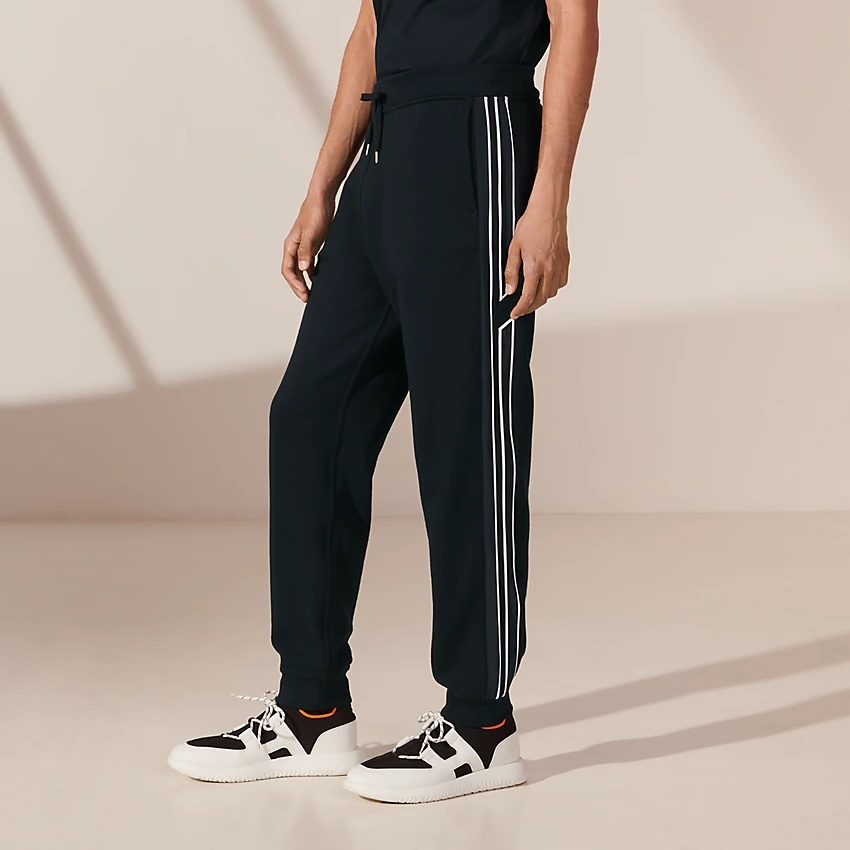"Run H" bicolor jogging pants - 1