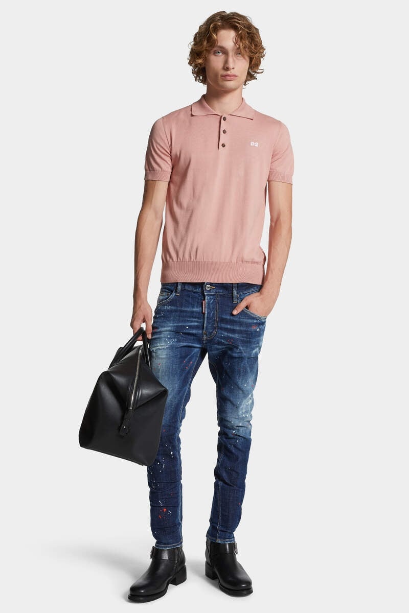 MEDIUM EASY WASH SKATER JEANS - 3