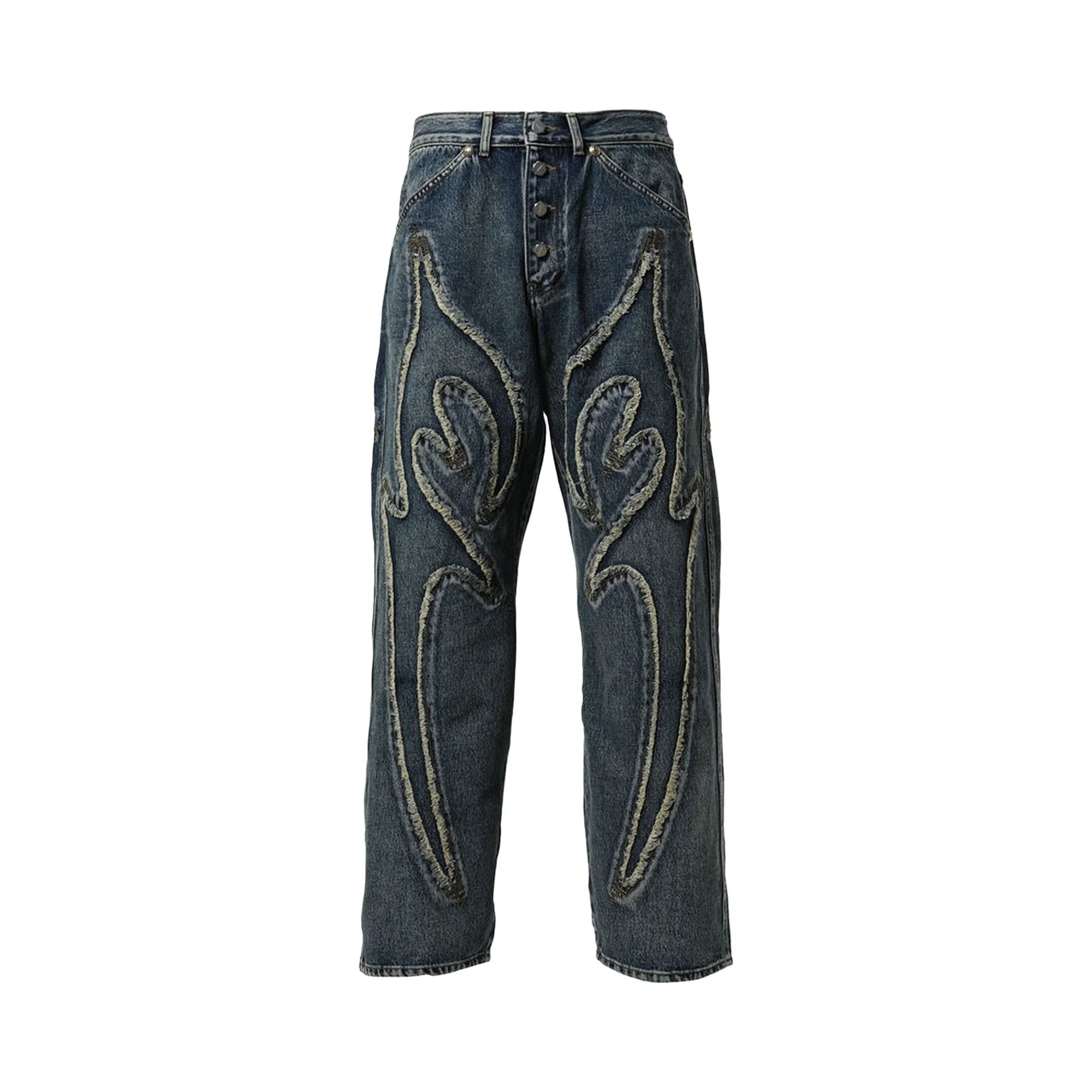 Thug Club Tribal Denim Pants 'Blue' - 1