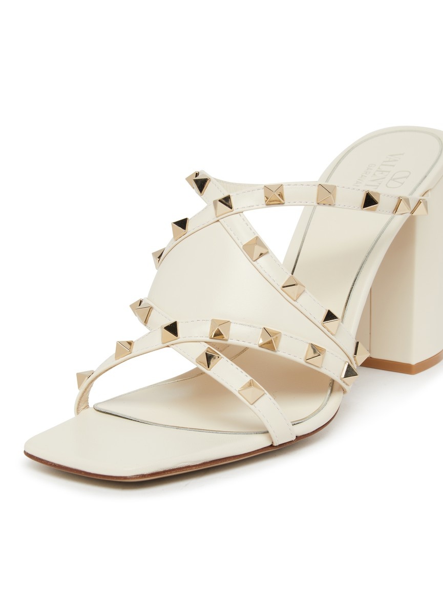 Rockstud heeled sandals - 6