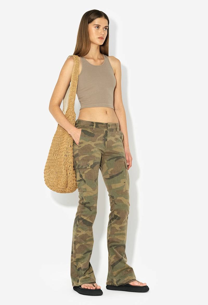 John Elliott GEMINI RIB CROPPED TANK outlook