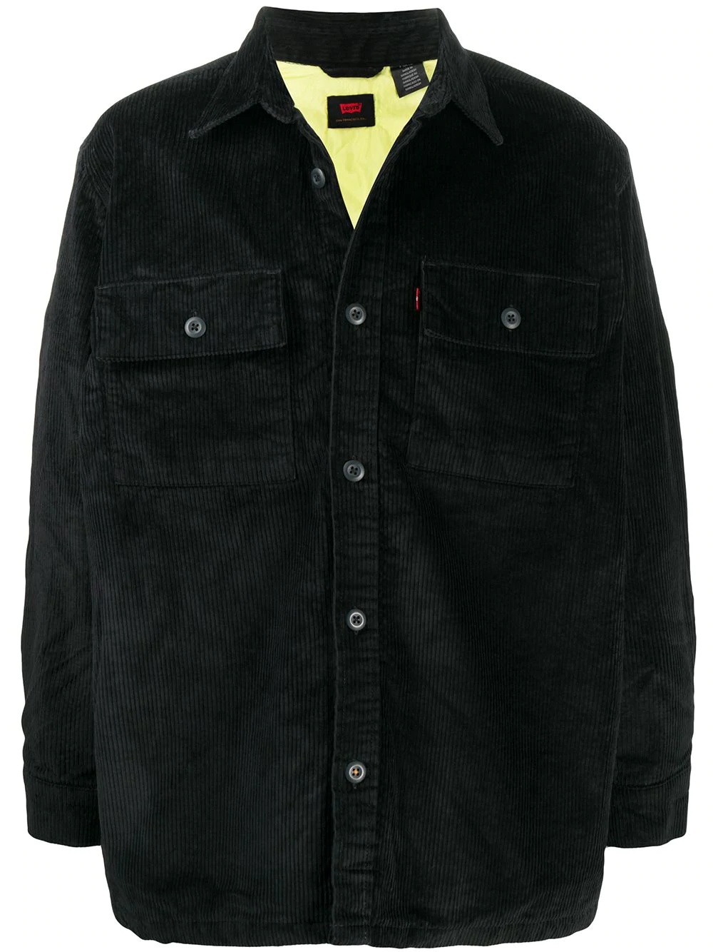 corduroy two-pocket overshirt  - 1