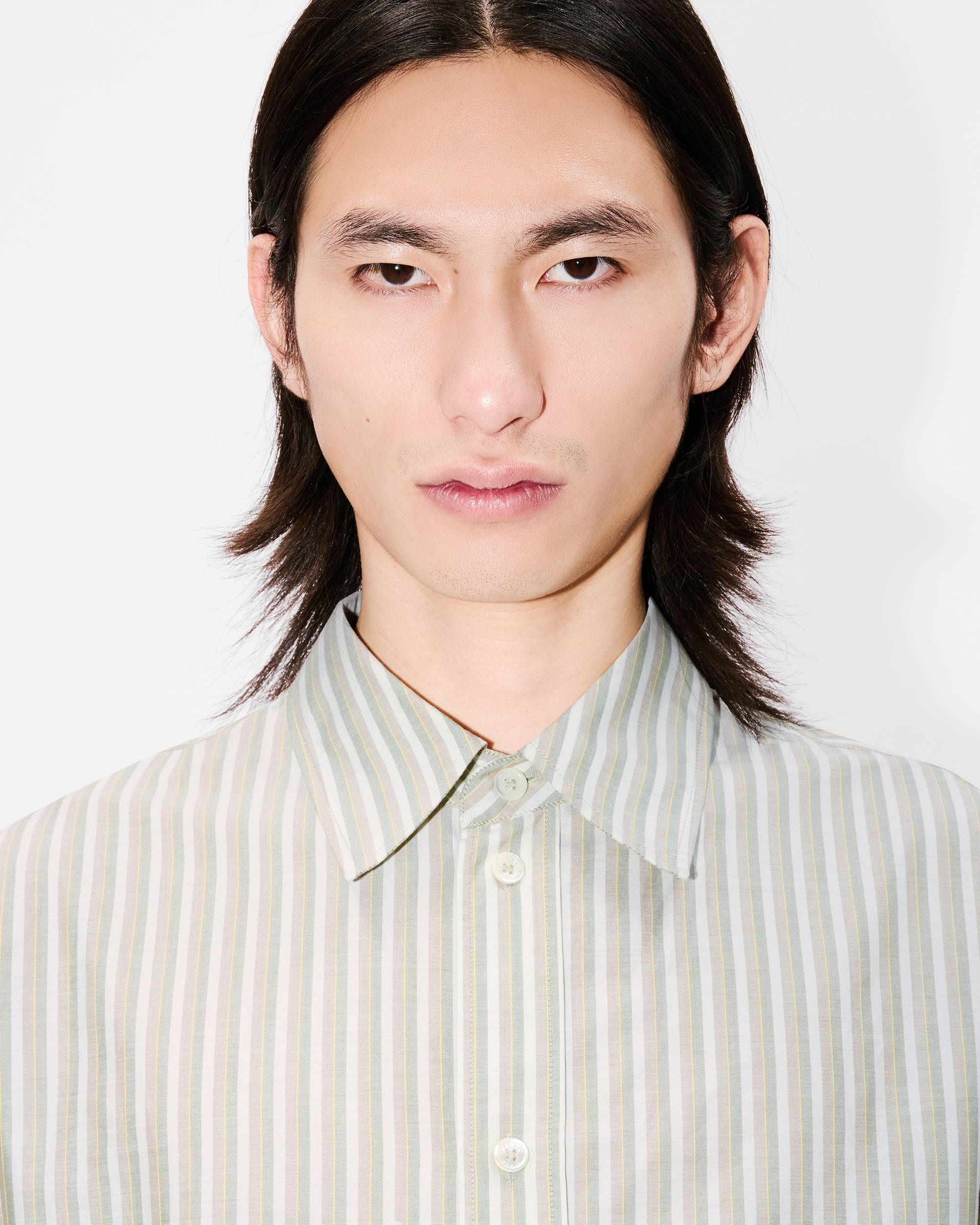 Striped shirt in cotton - 4