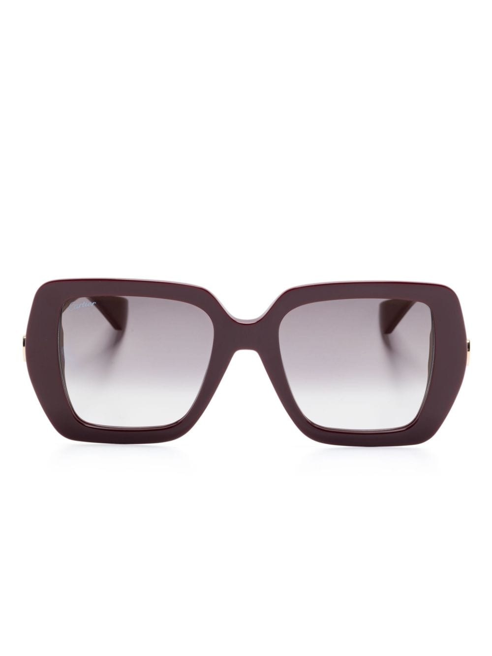 oversize-frame sunglasses - 1