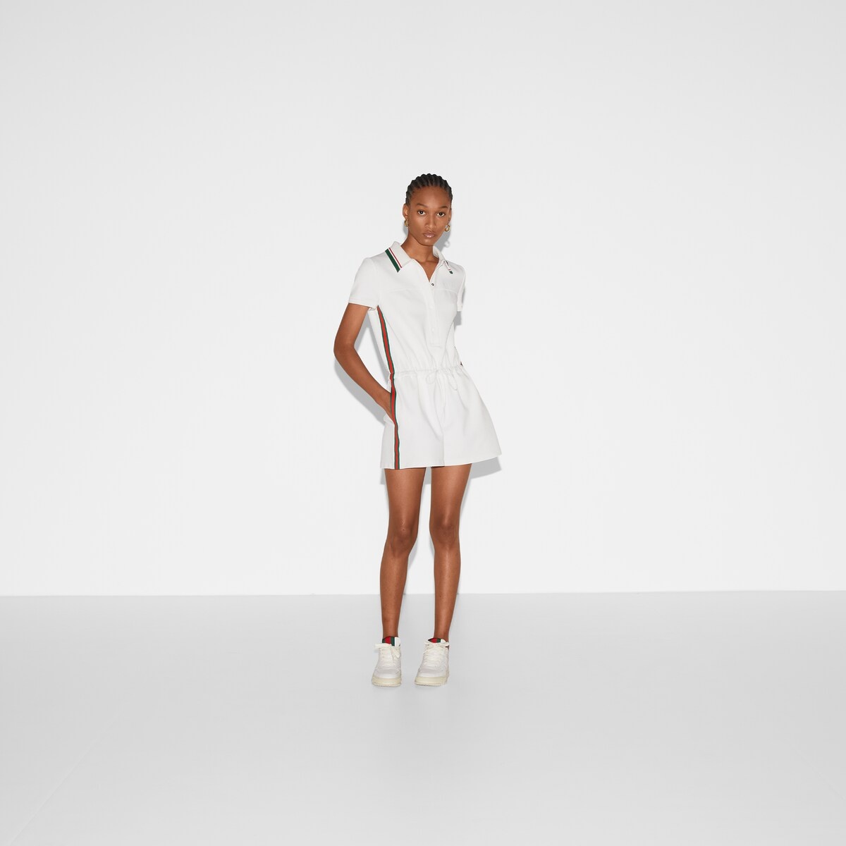 Jersey drill jumpsuit with Web - 2