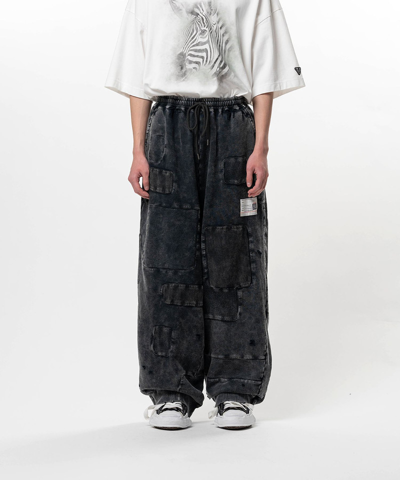 Bleached Repair Sweat Pants 3