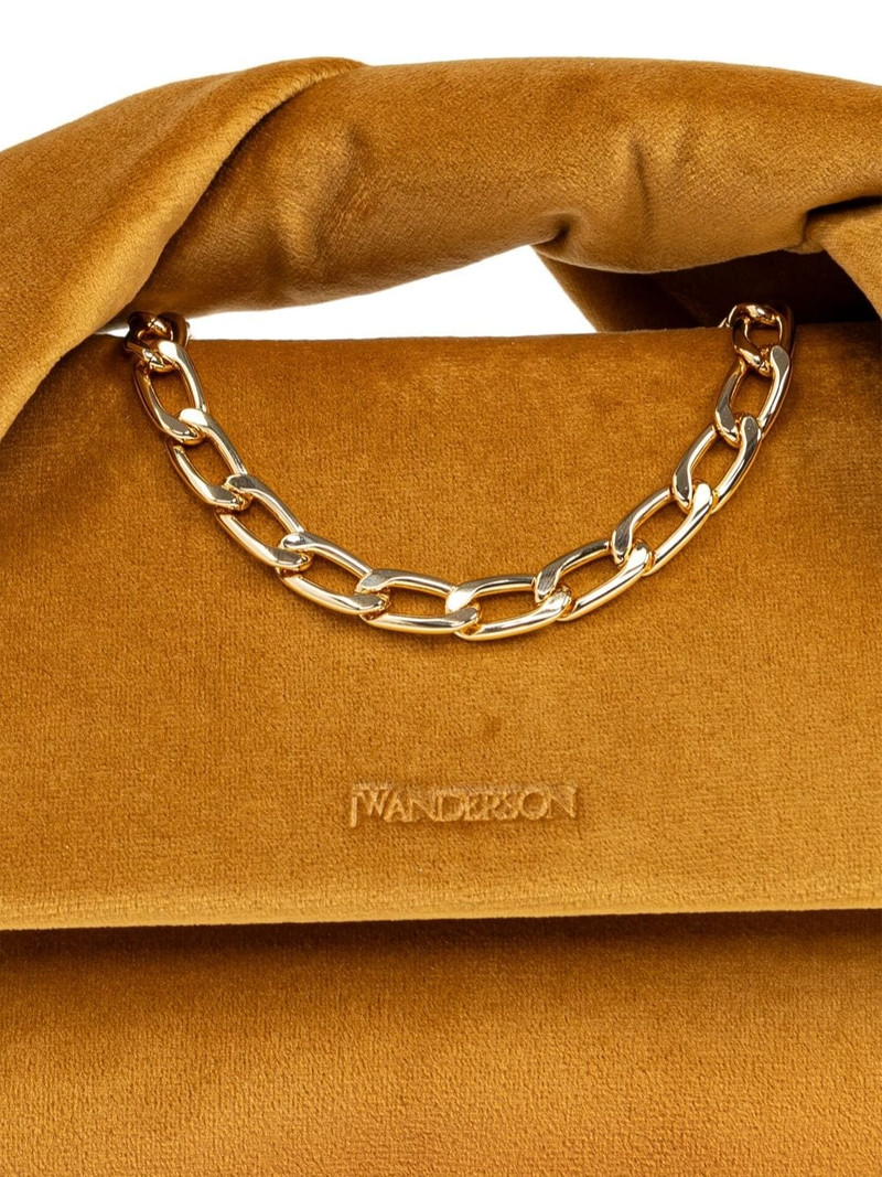 medium Twister velvet tote bag 6