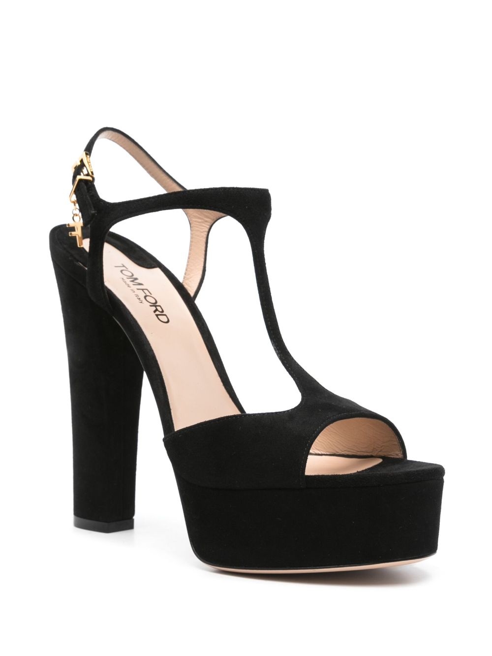 145mm suede sandals - 2