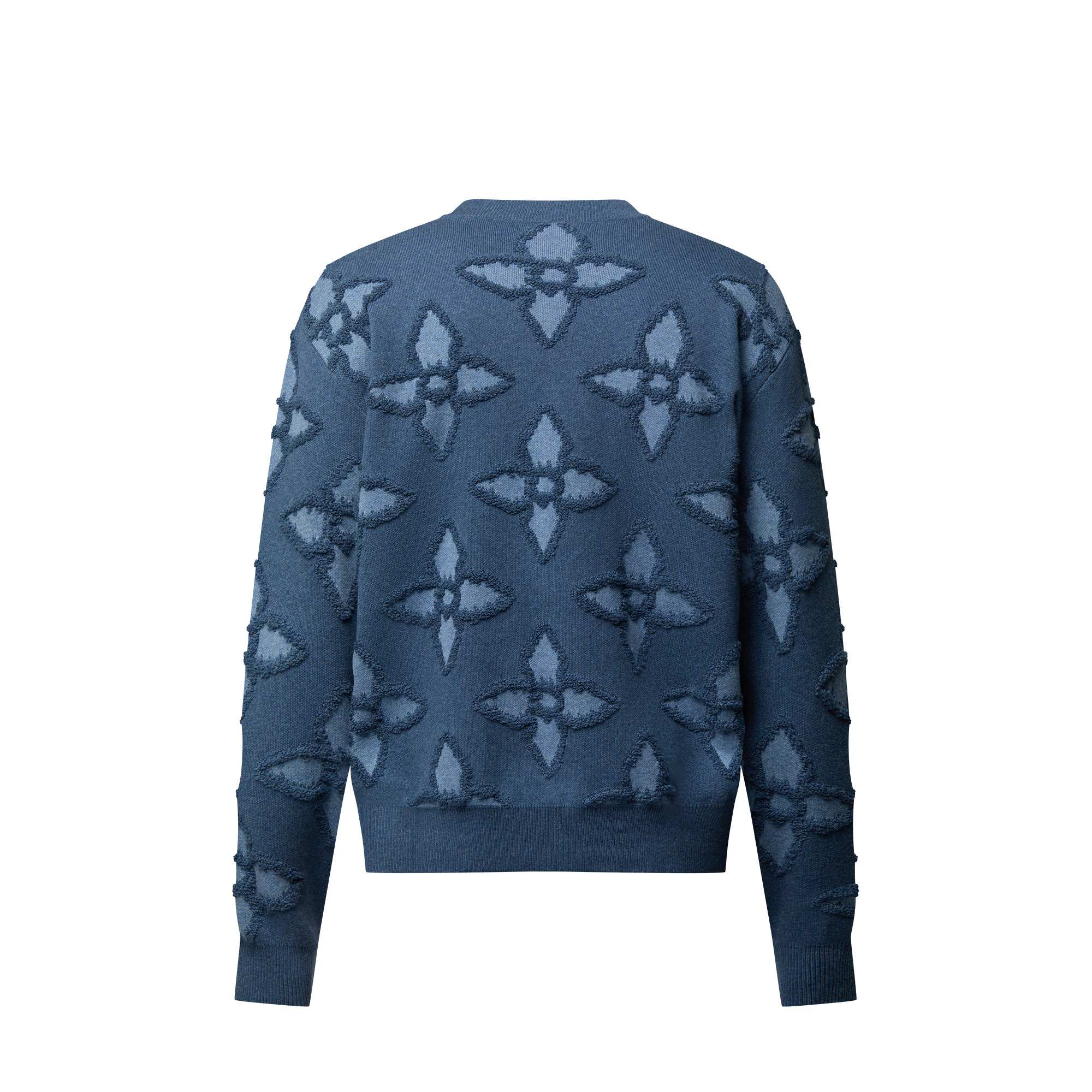 Louis Vuitton Textured Cotton Crewneck | louisvuitton