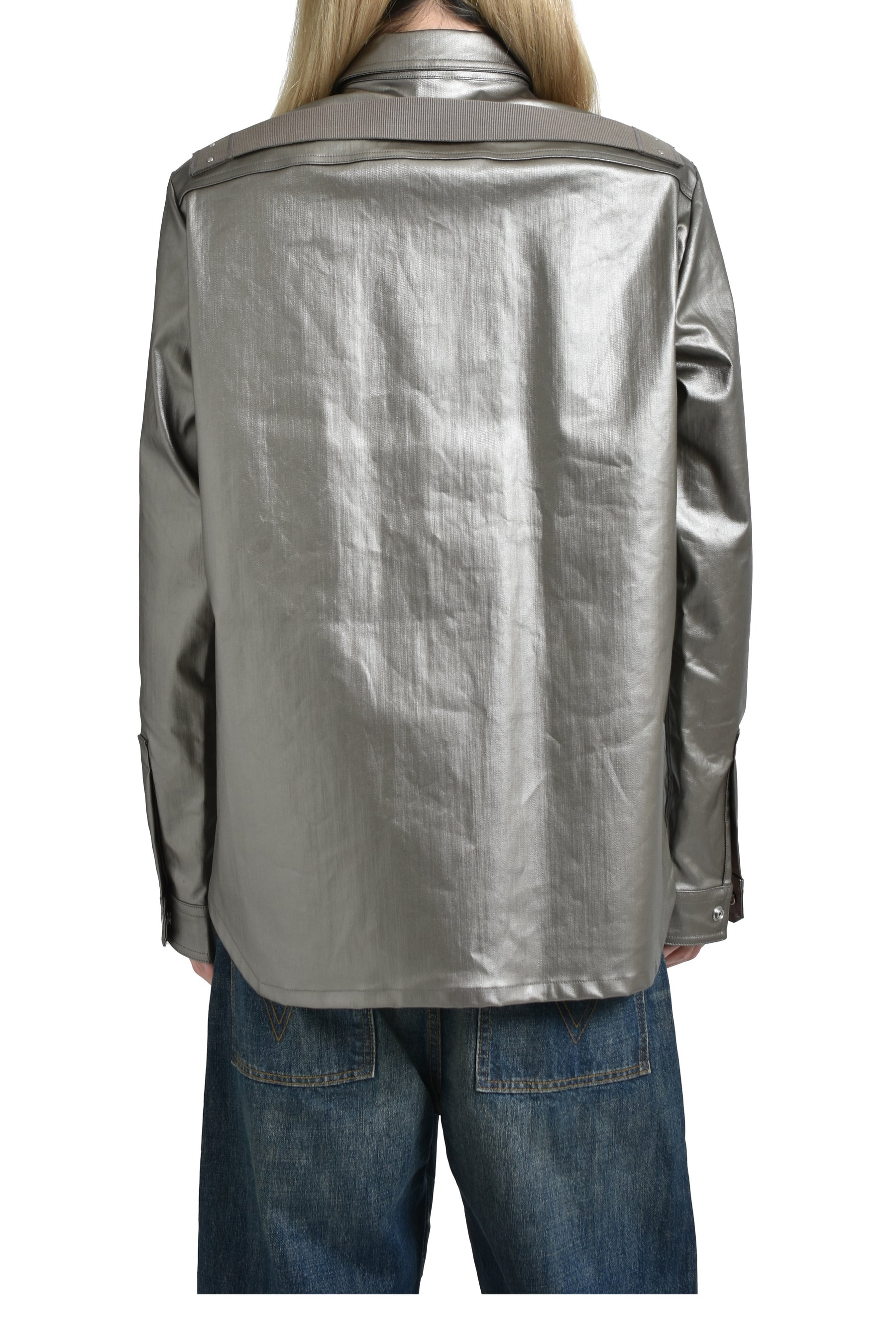 FOGPOCKET OUTERSHIRT / GUN METAL - 2