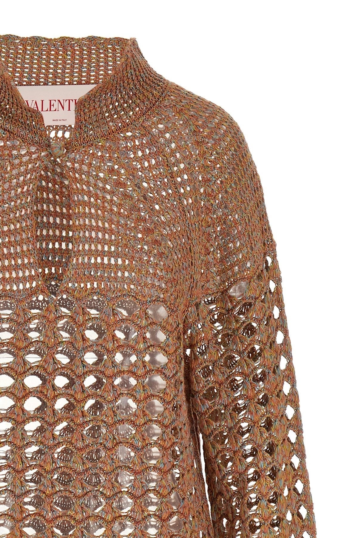 Valentino Garavani Women Openwork Sweater - 4