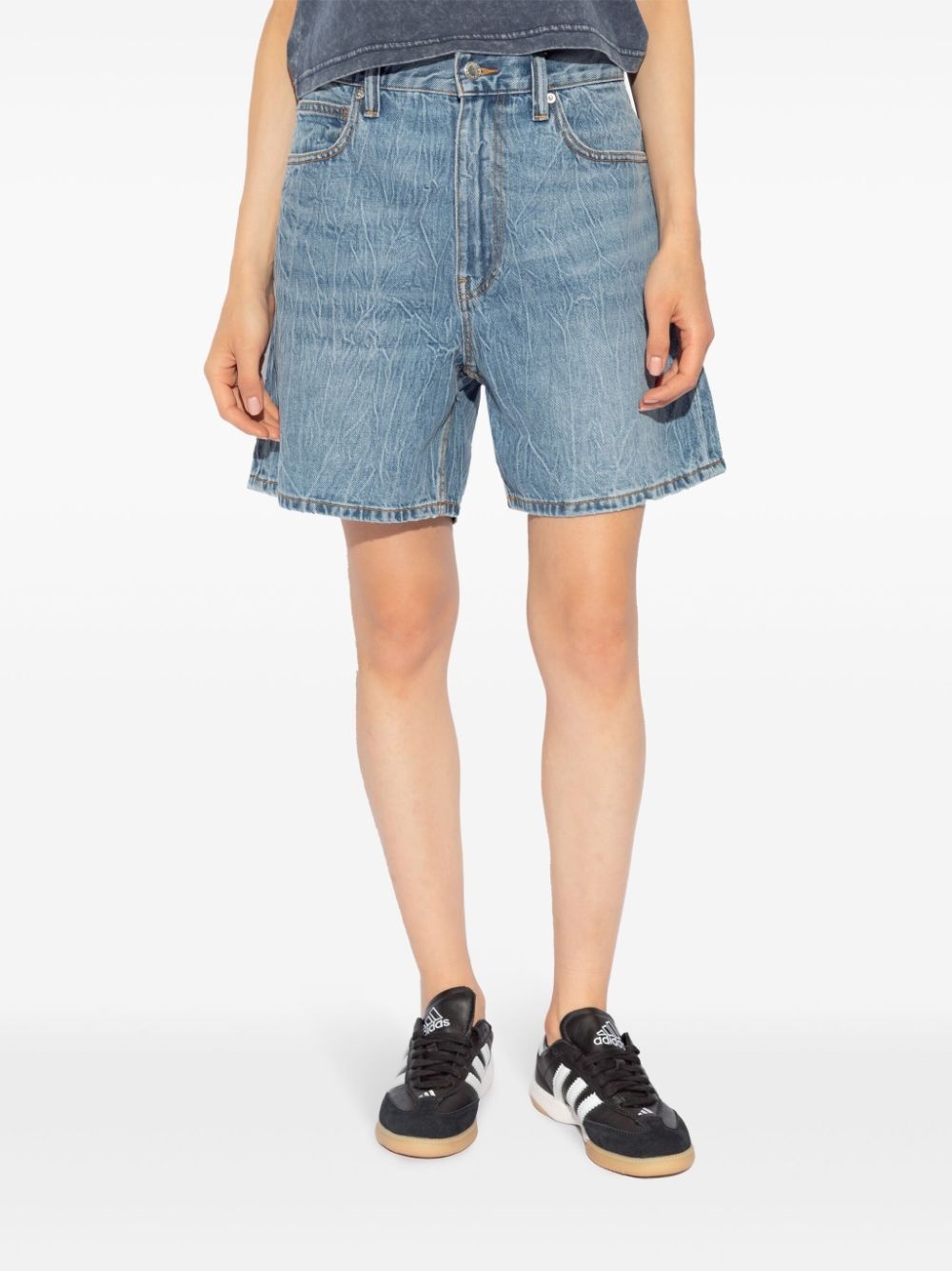 denim shorts - 3