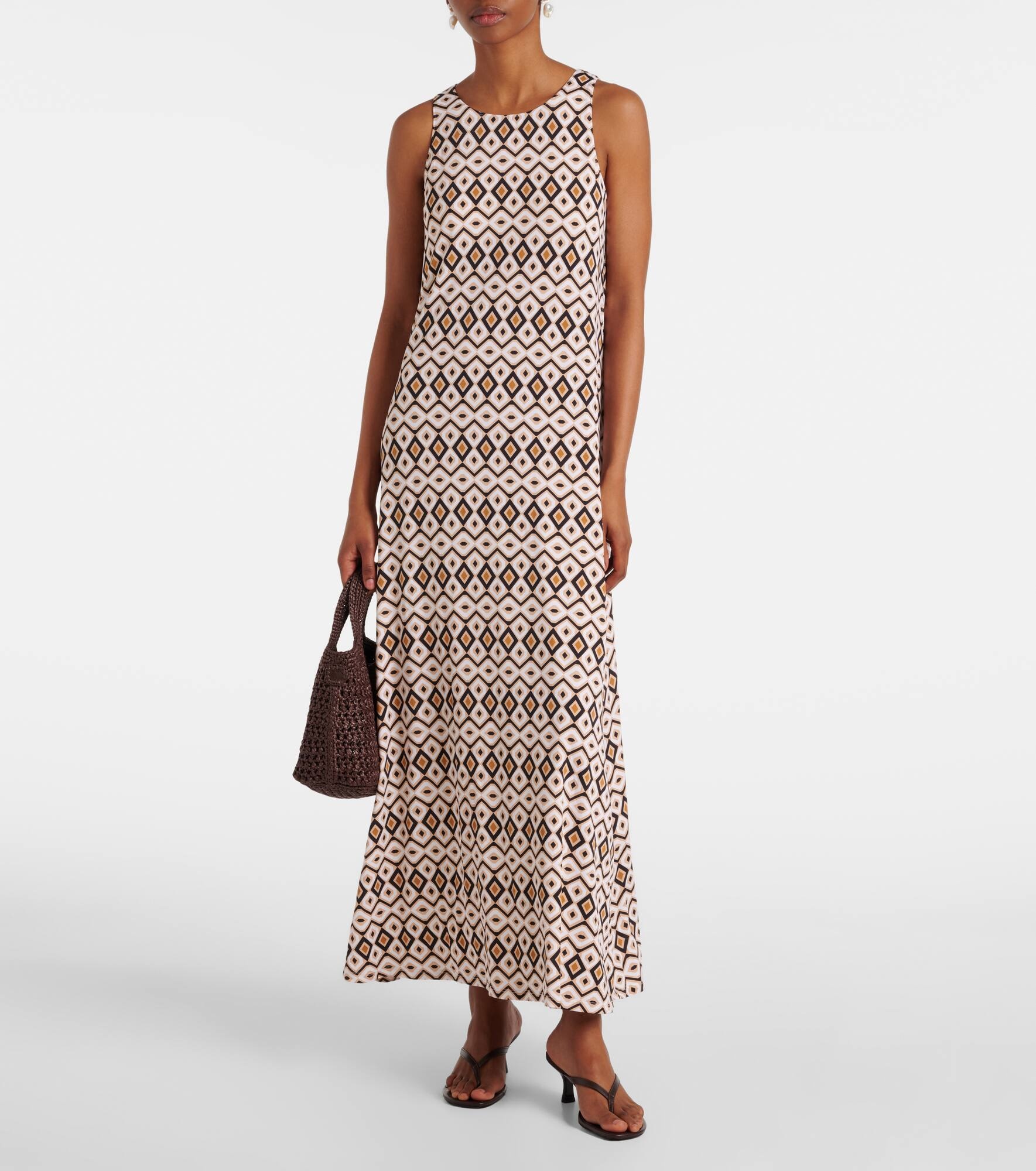 Miki printed maxi dress - 2