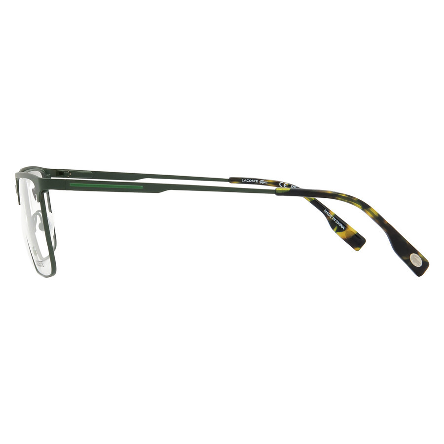 Lacoste Demo Rectangular Men's Eyeglasses L2296 301 55 - 3