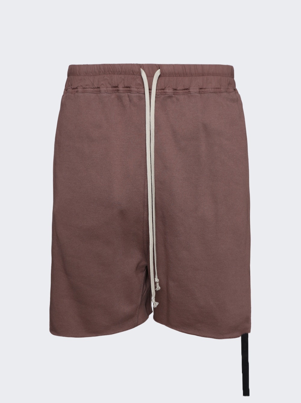 Drawstring Cotton Shorts Mauve - 1