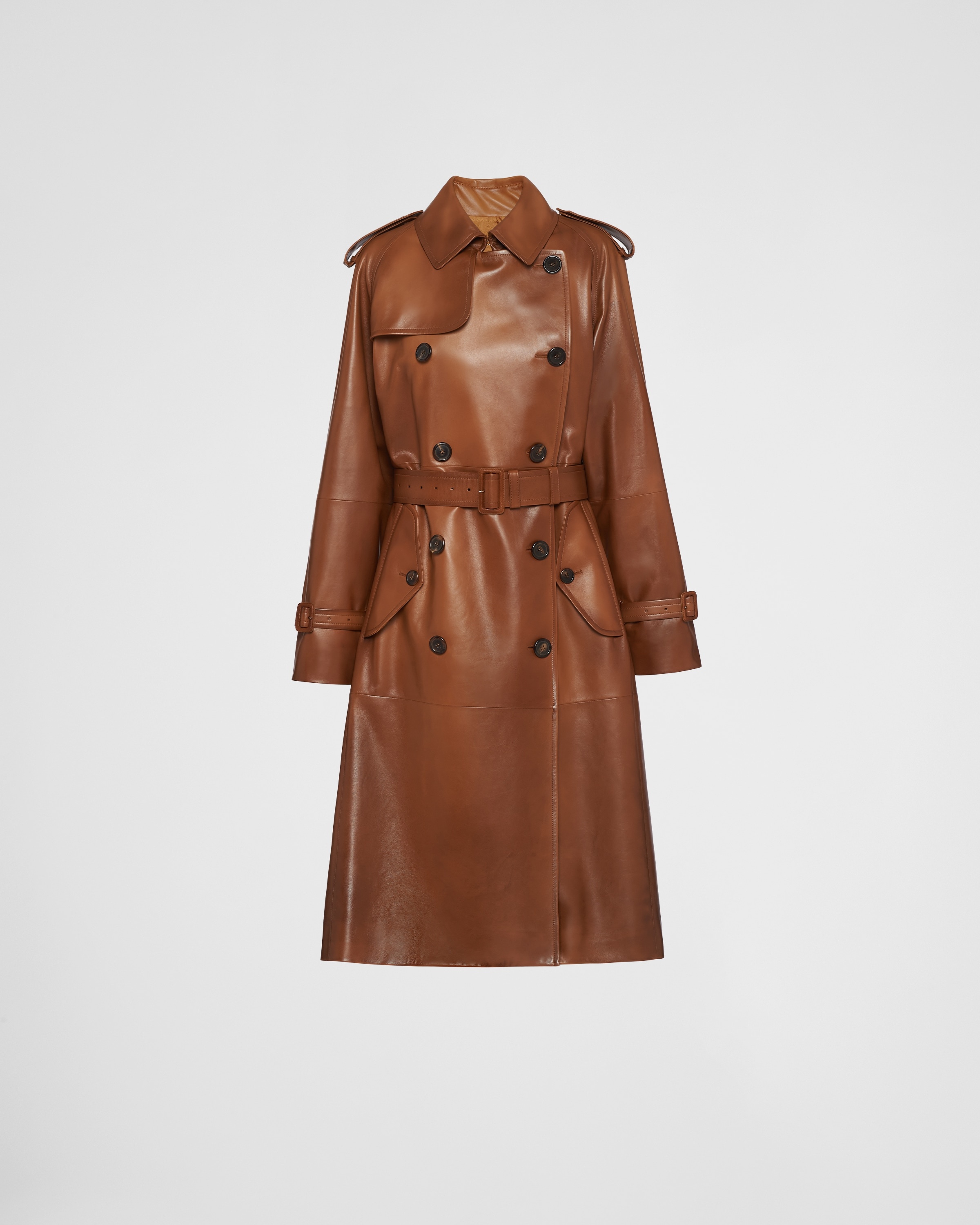 Prada Nappa leather coat | REVERSIBLE