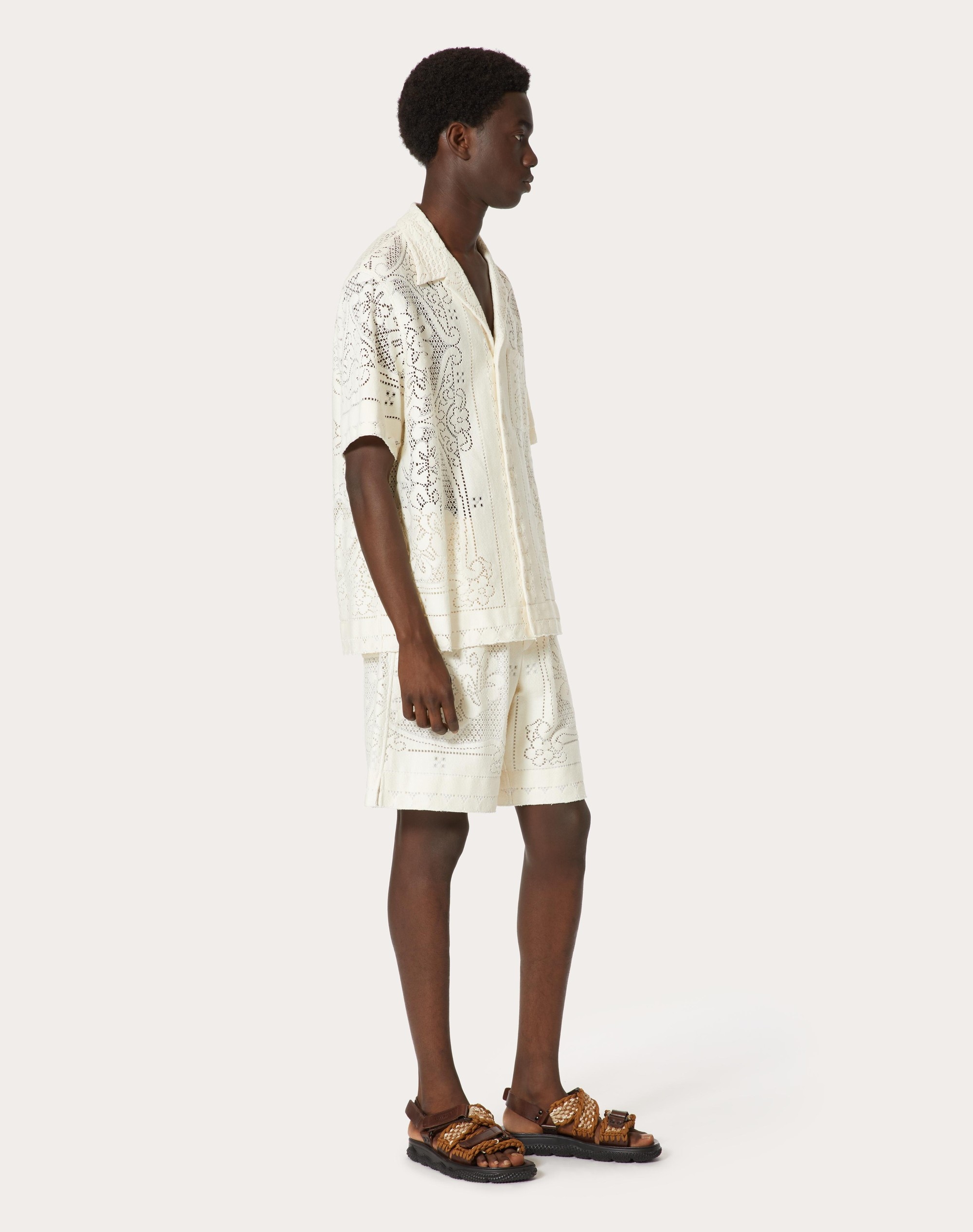 GUIPURE LACE SHIRT - 2