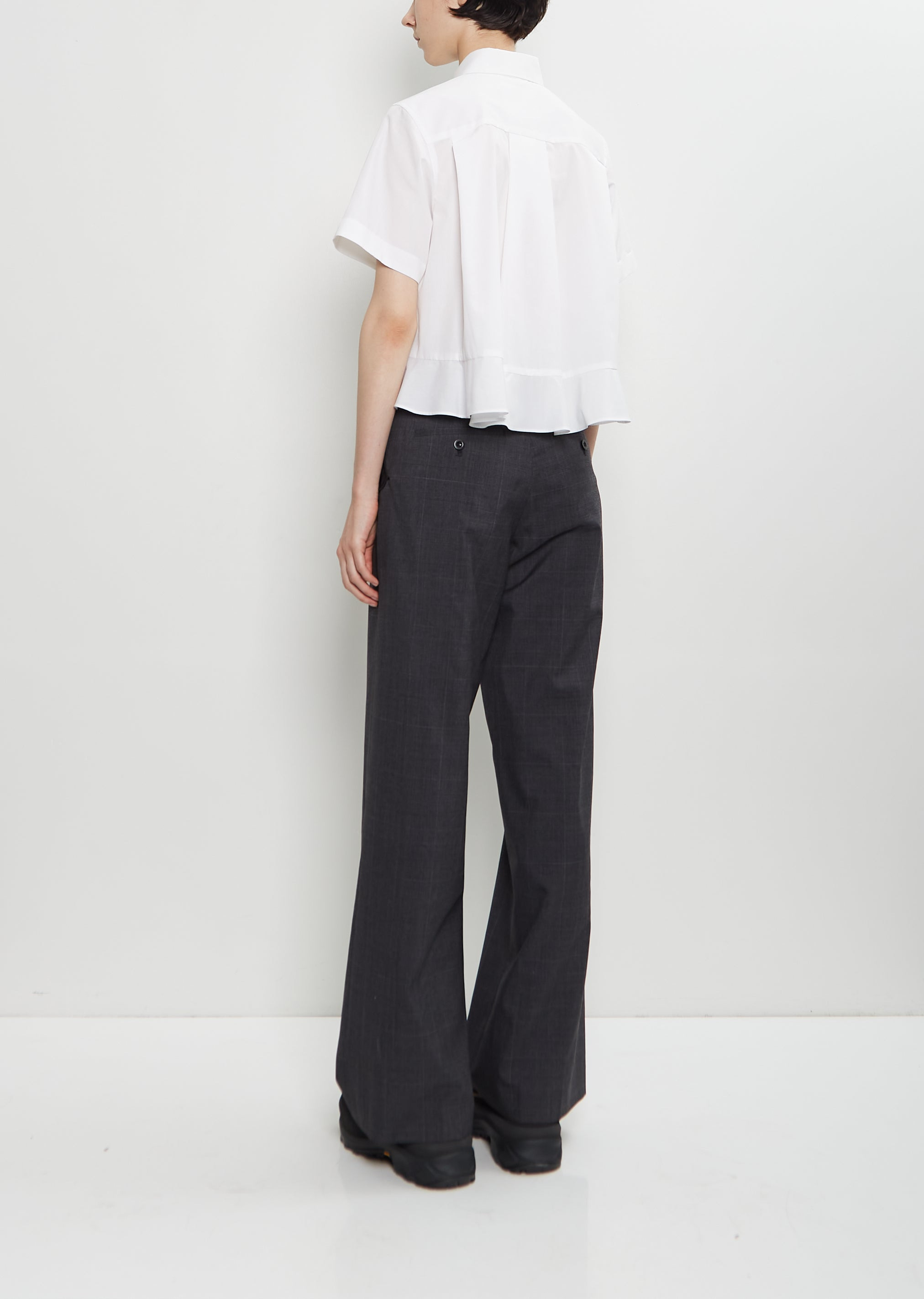 Glen Check Pants - 3