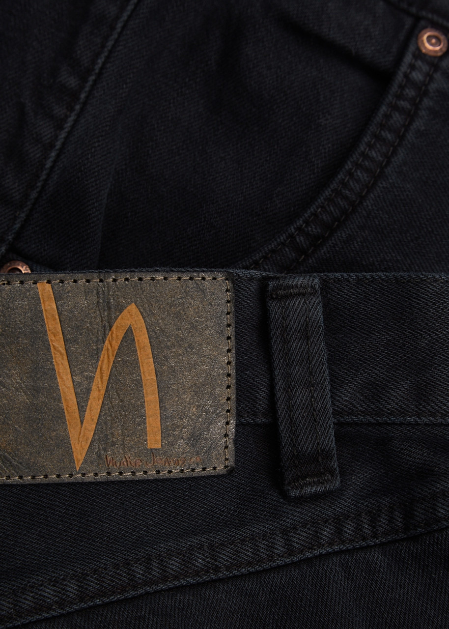 Gritty Jackson black straight-leg jeans - 5
