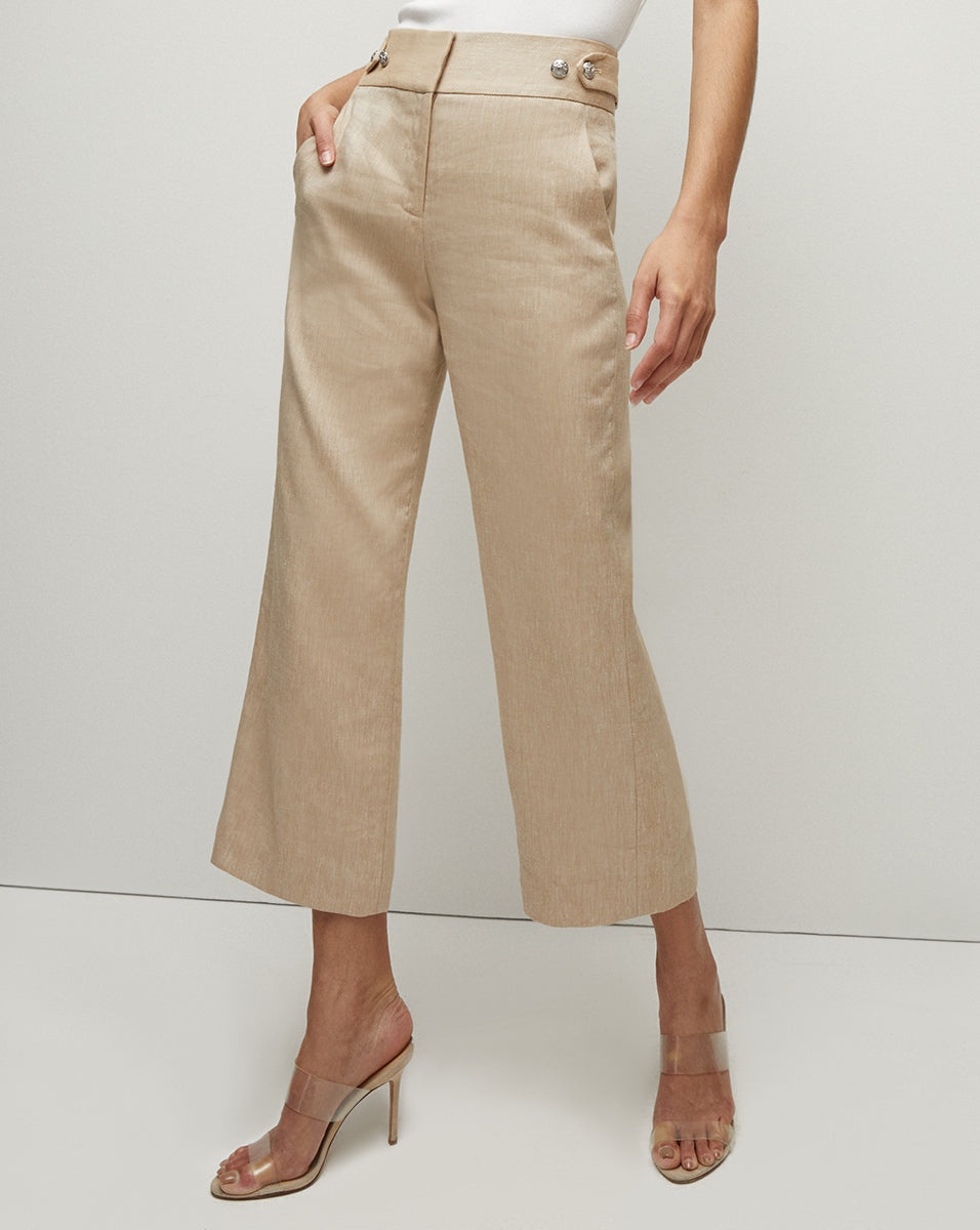 AUBRIE LINEN PANT - 4