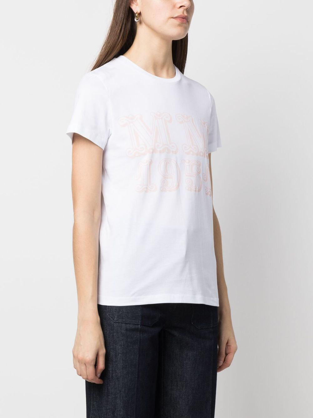 logo-print short-sleeve cotton T-shirt - 3