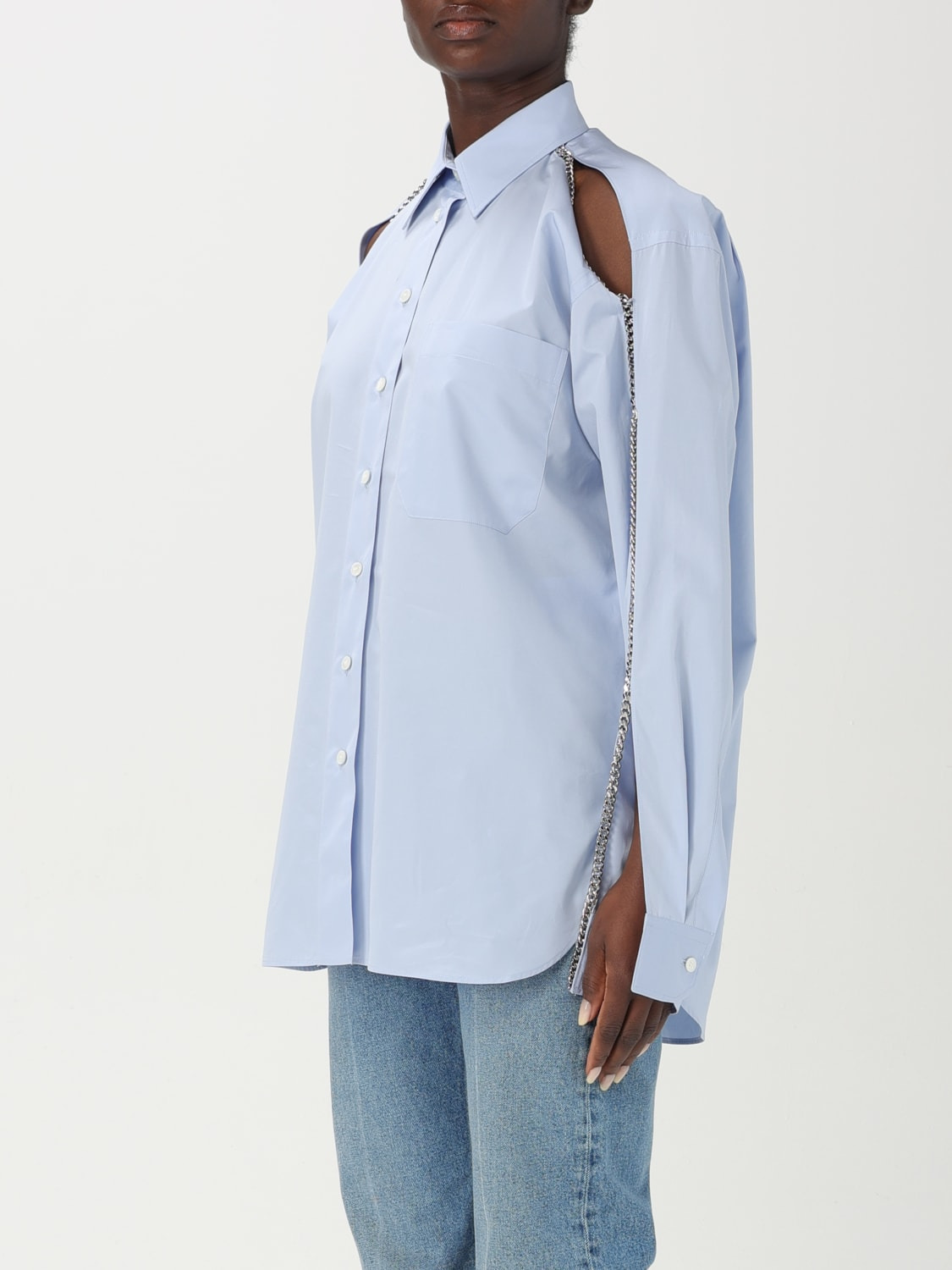 Stella McCartney shirt with chain detail - 4