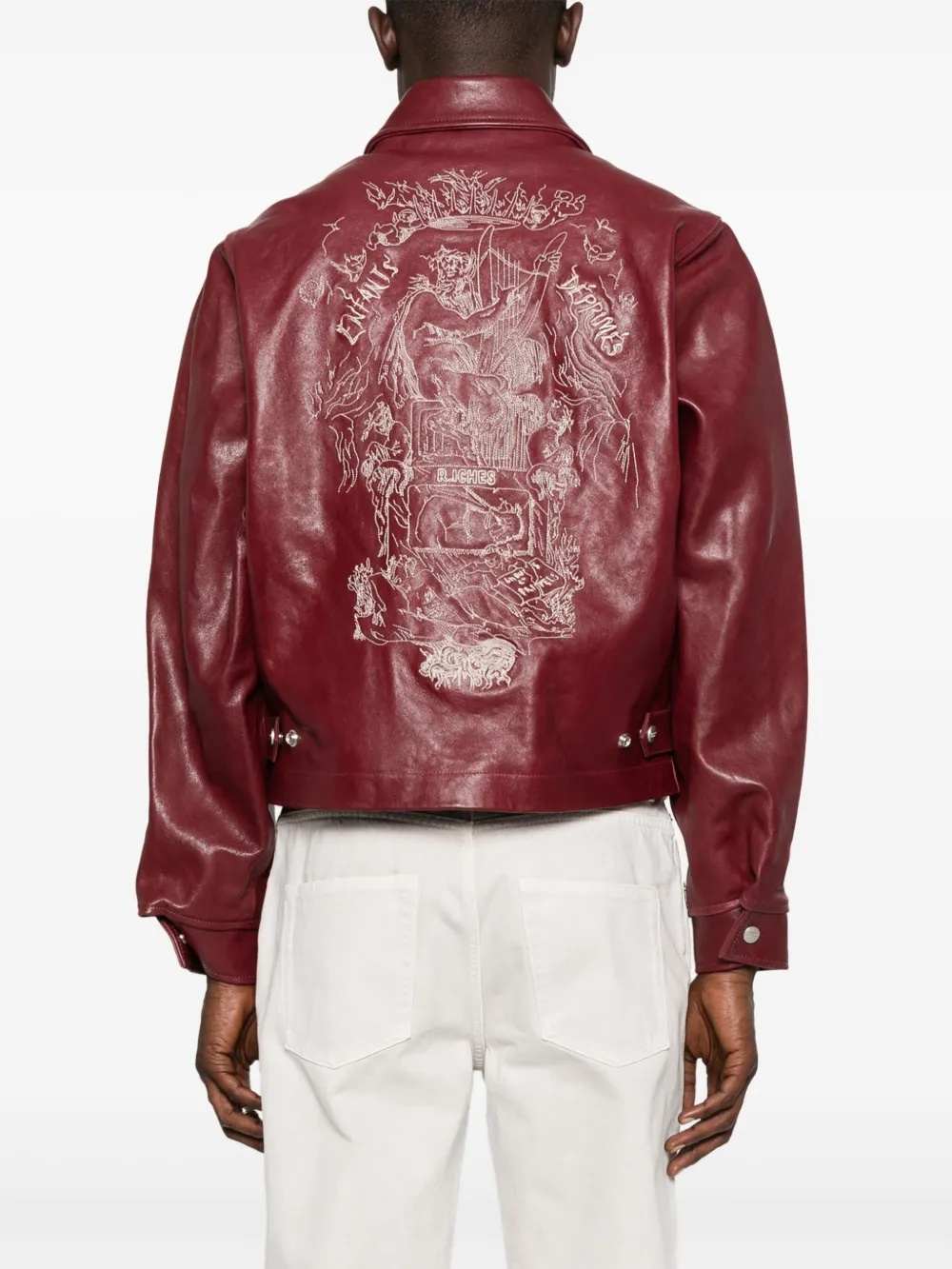 ENFANTS RICHES DEPRIMES - Men Principe De L'amour Western Jacket - 3