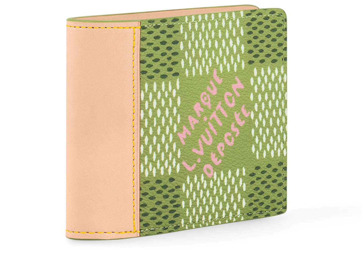 Louis Vuitton by Tyler, the Creator Slender Wallet Green Damier Golf - 2