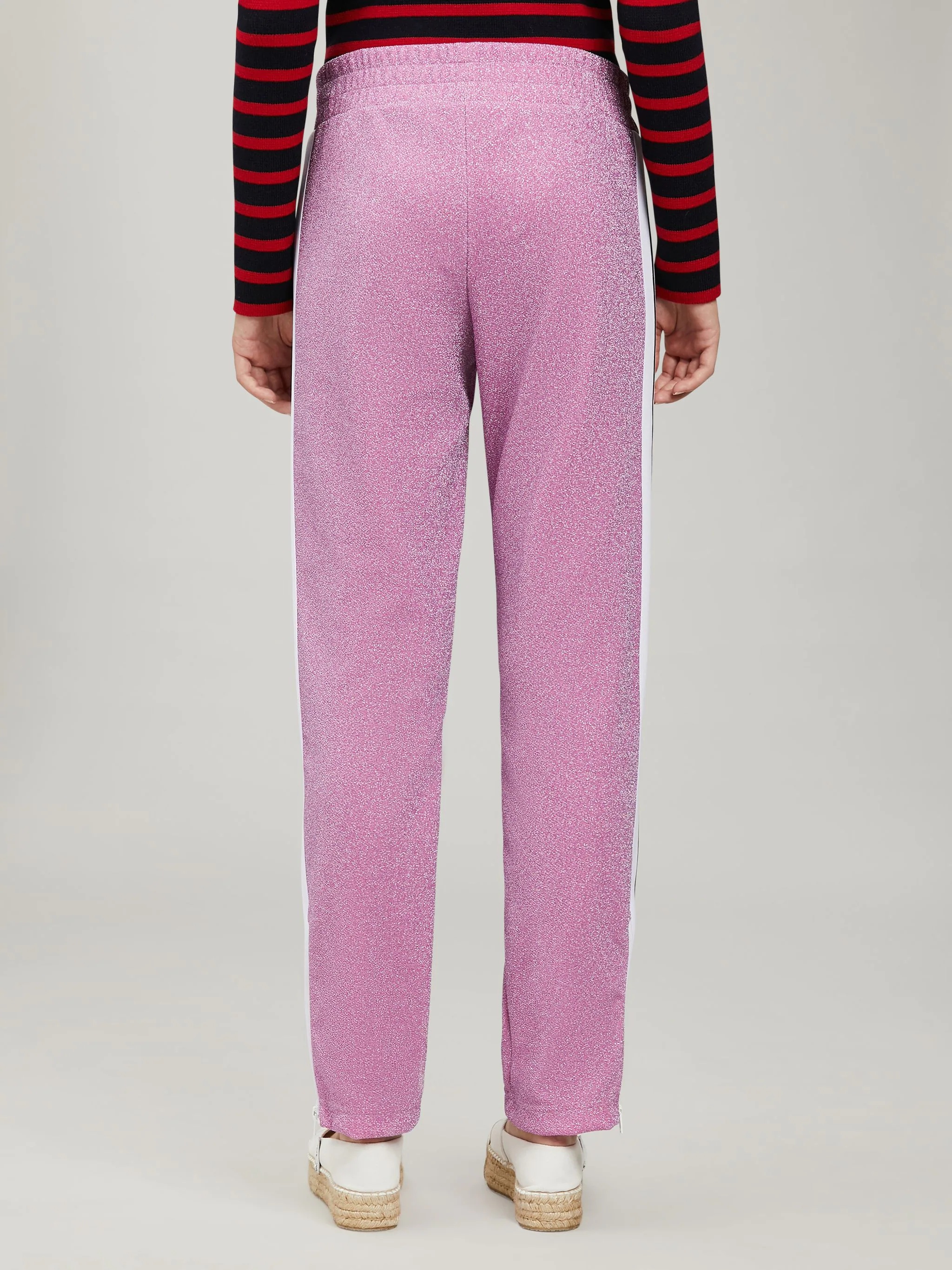 GLITTERED TRACK PANTS - 5
