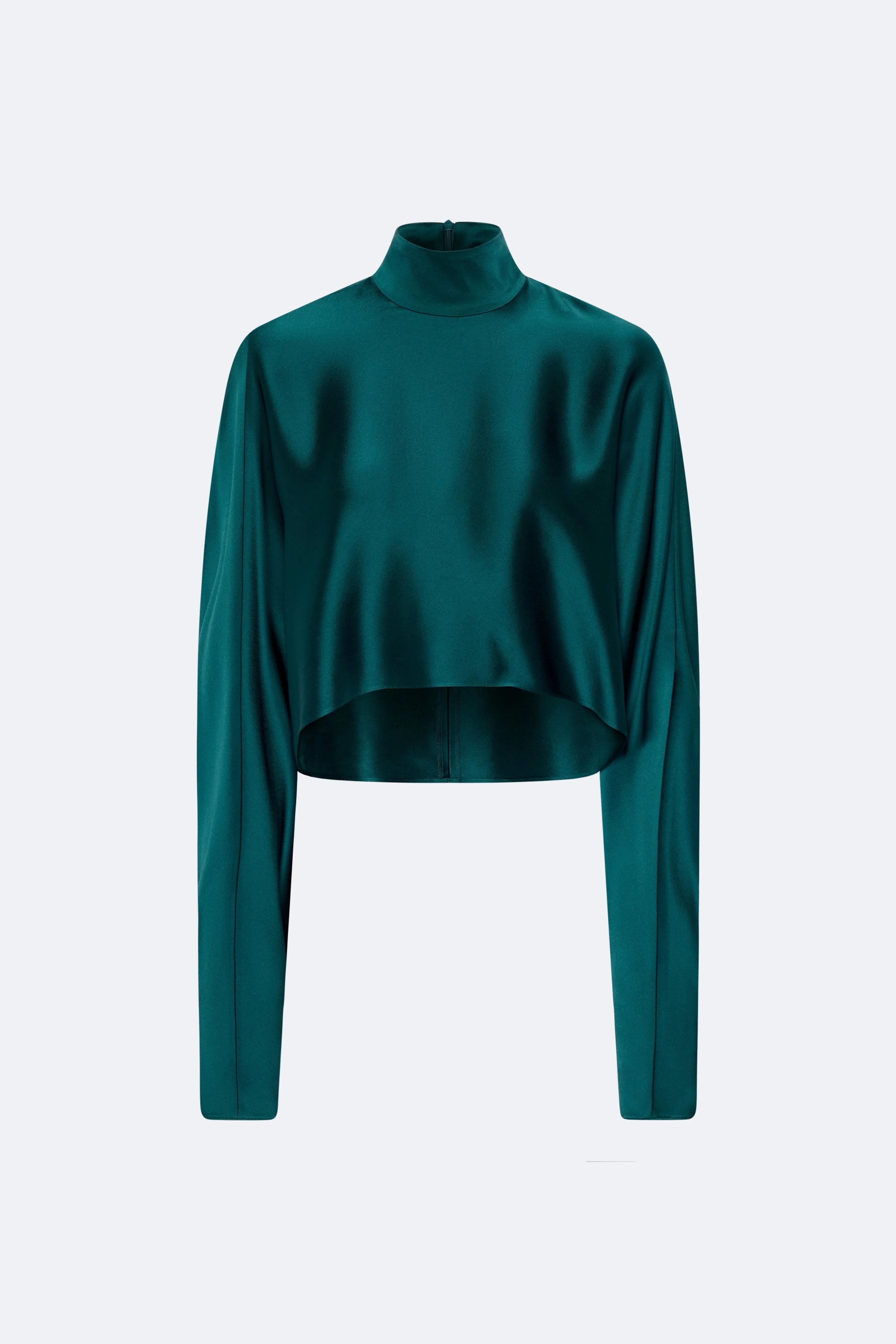 Satin Caftan Top - 1