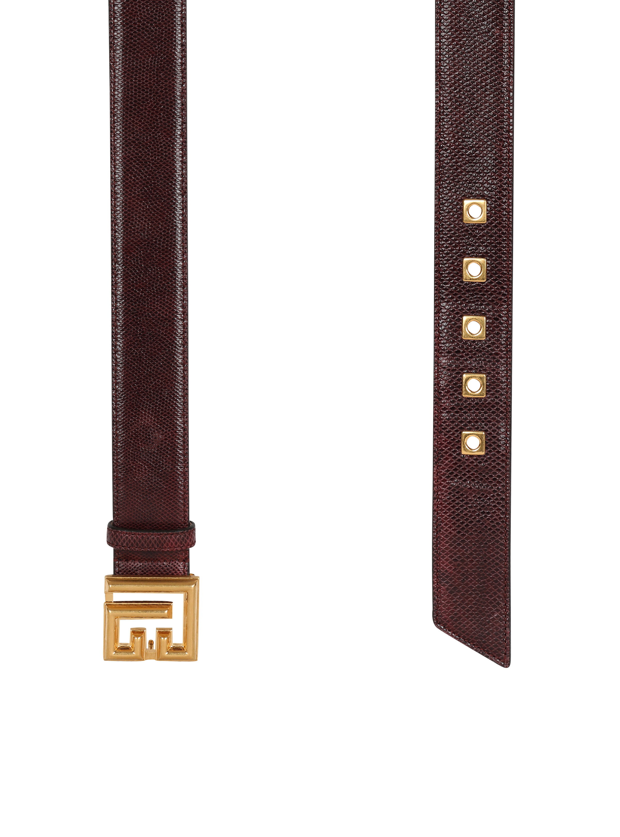 Karung leather P-Belt - 4