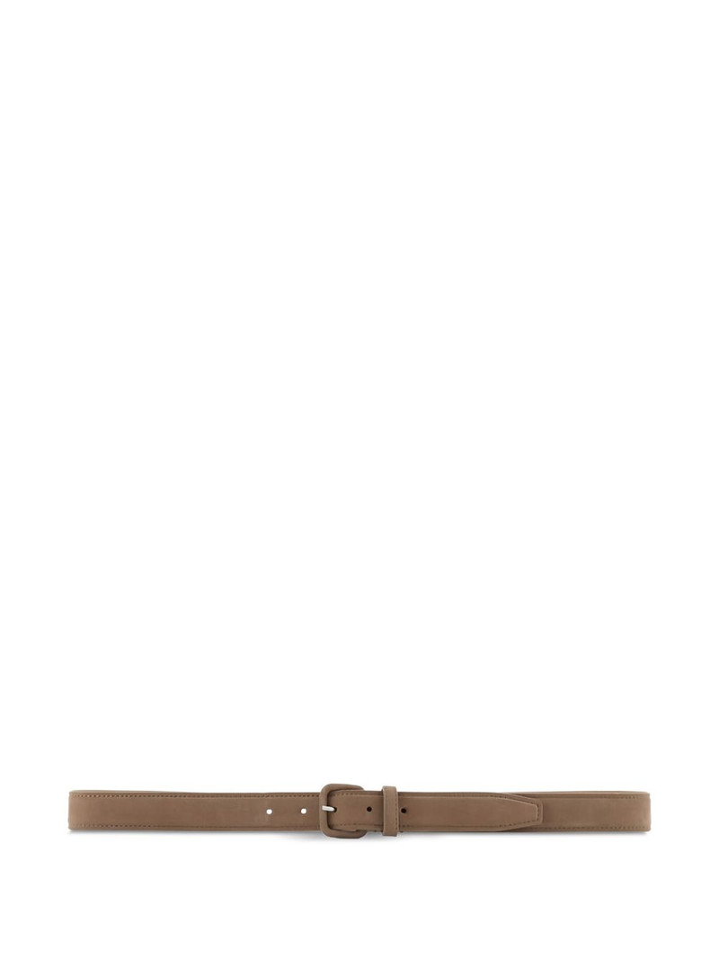 suede buckle belt 1
