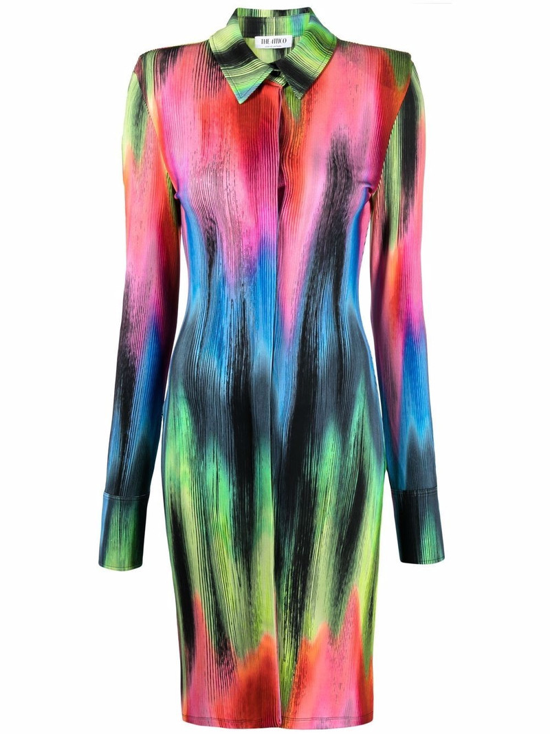 graphic-print shirtdress 1