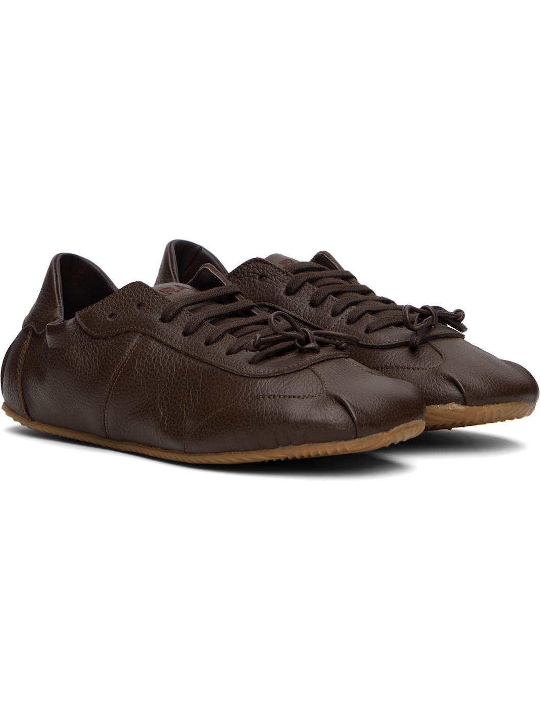 Brown Ballerina Sneakers - 4
