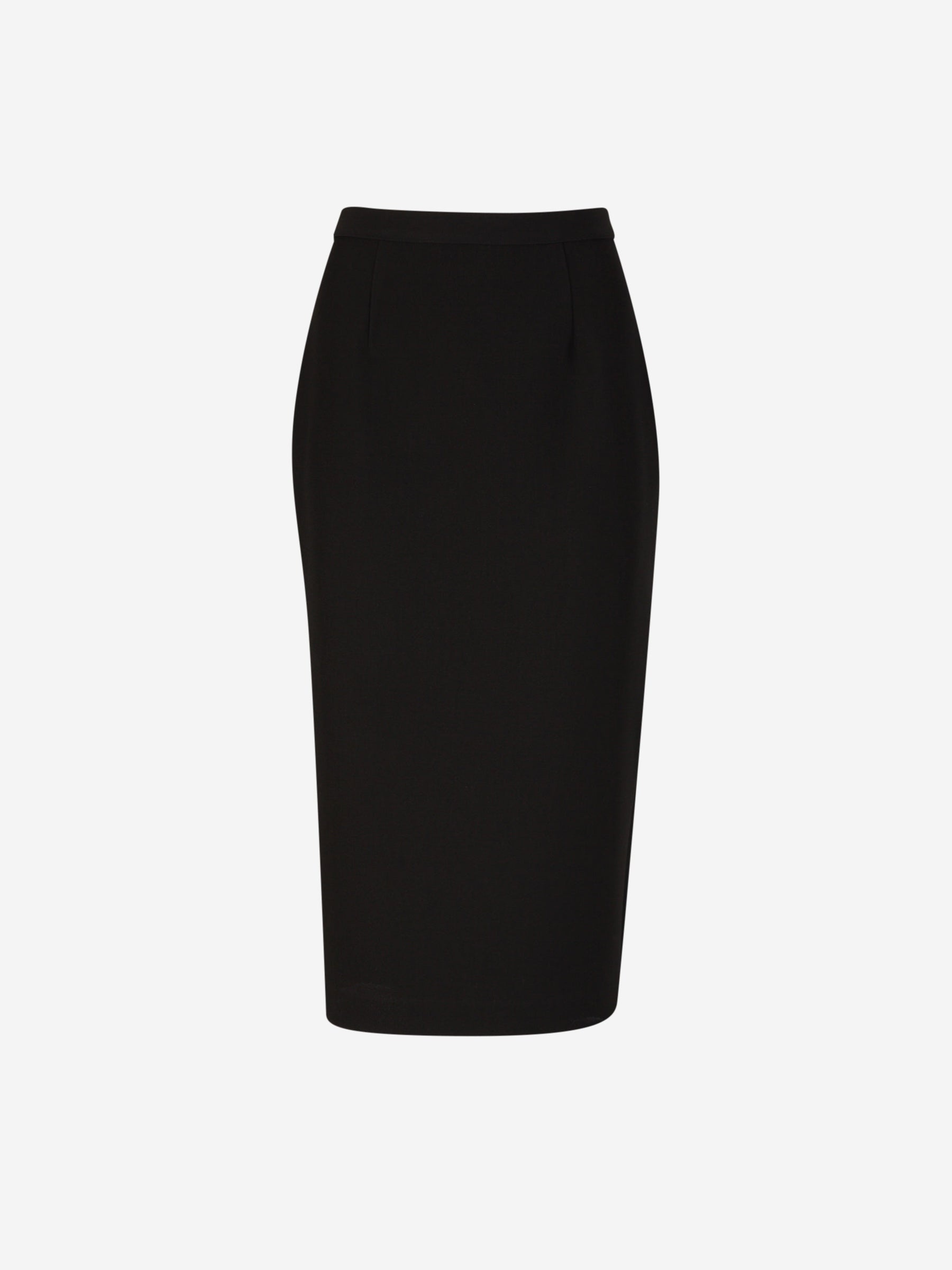 PLAIN MIDI SKIRT - 1