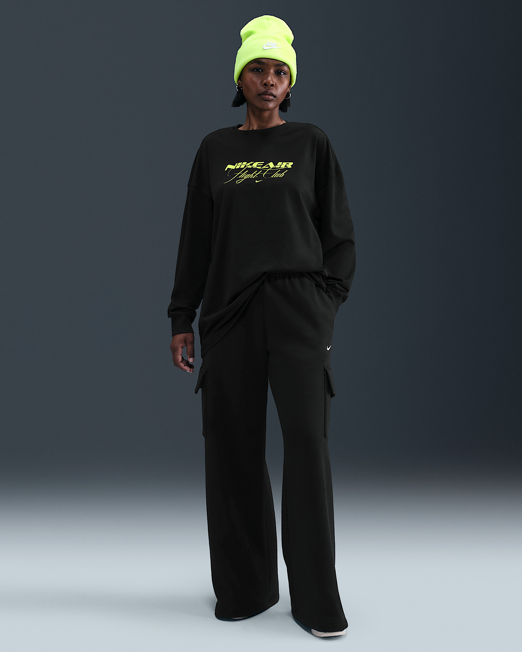 Nike Sportswear Women's Oversized Long-Sleeve T-Shirt - 4