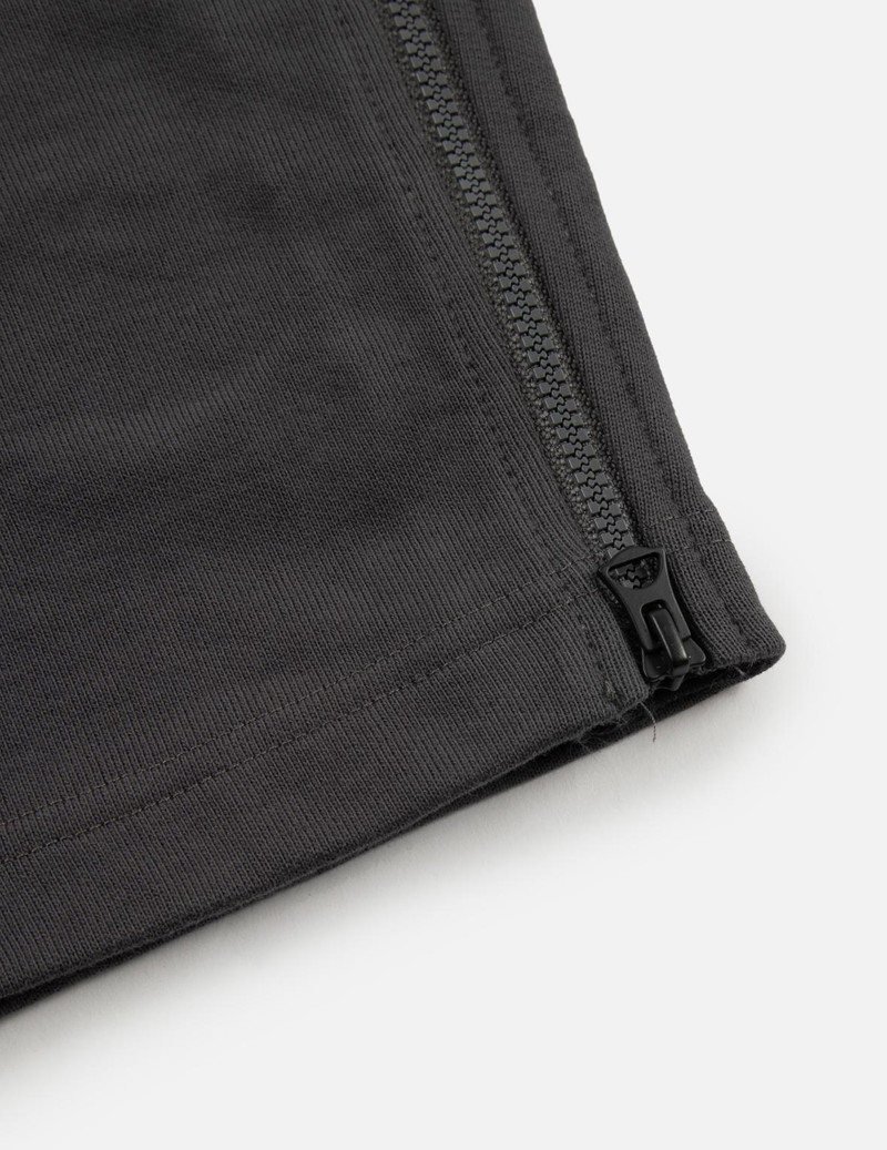 Side Zip Allover Paisley Print and Seagull Embroidery Regular Fit Sweat Shorts 9