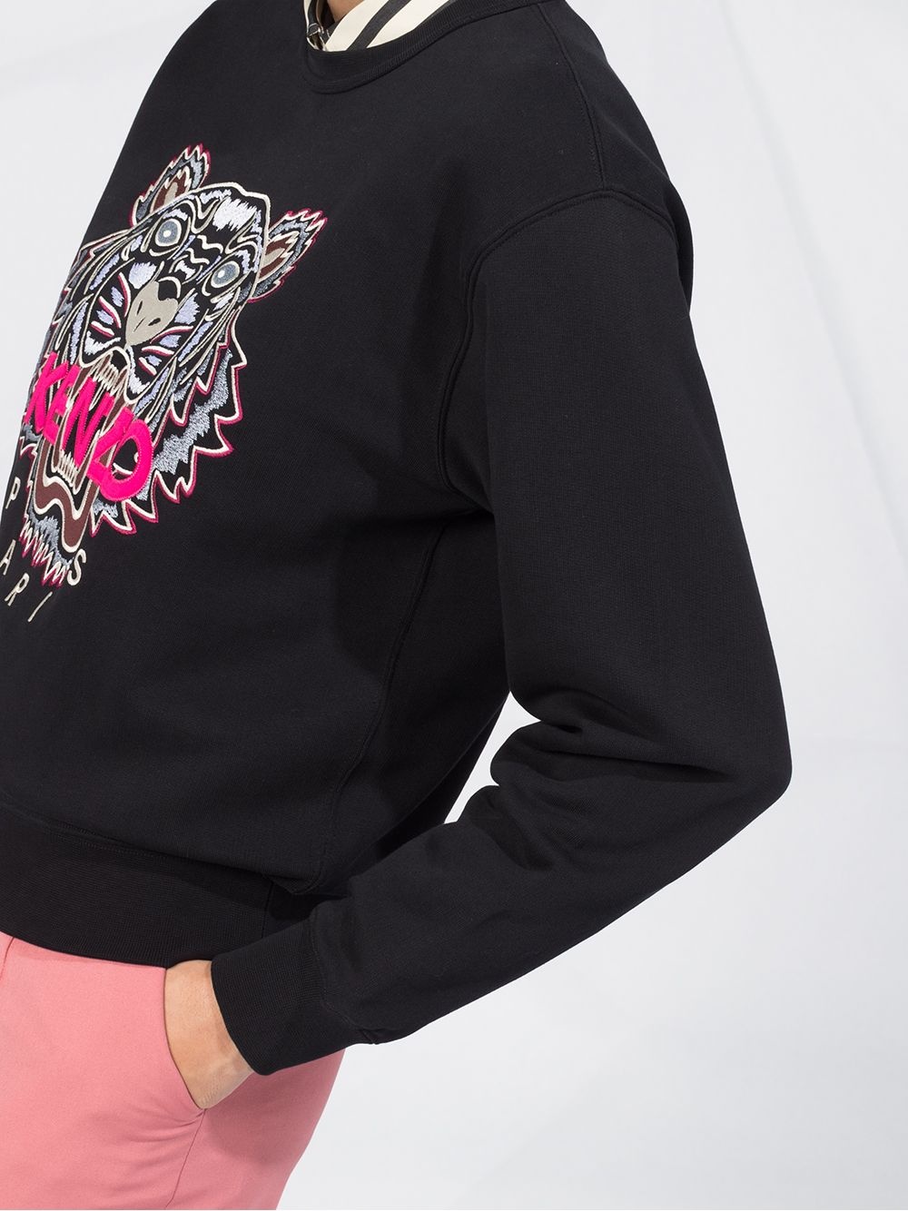 Tiger embroidered sweatshirt - 3