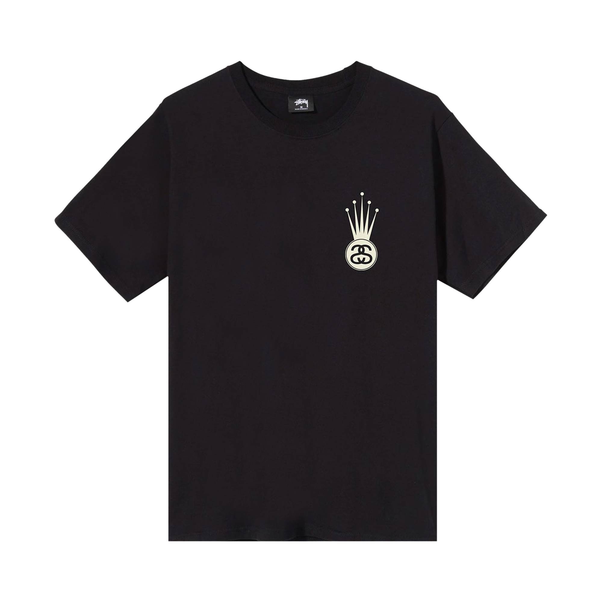 Stussy Crown Link Tee 'Black' - 1