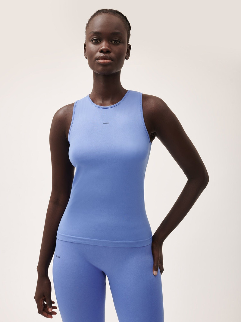 PANGAIA Women's Plant-Stretch Sleeveless Top - Iris Purple outlook