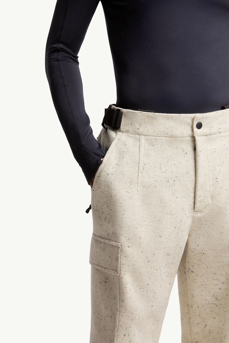Technical Wool Padded Ski Bib 7