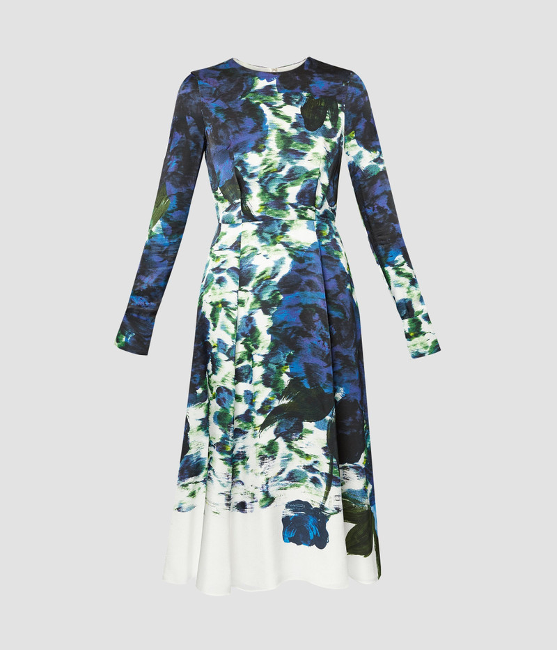 LONG SLEEVE MIDI DRESS 1