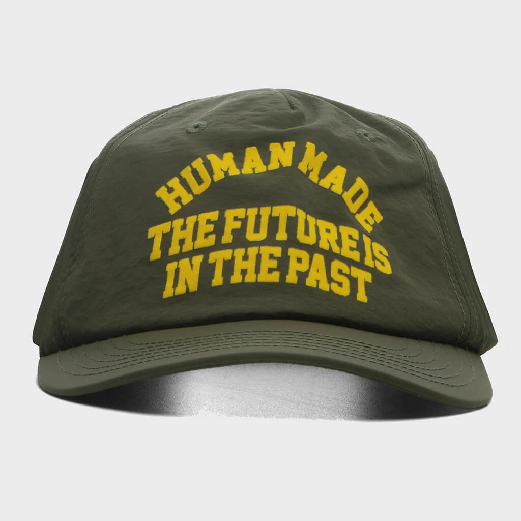 5 PANEL NYLON CAP - OLIVE DRAB - 1