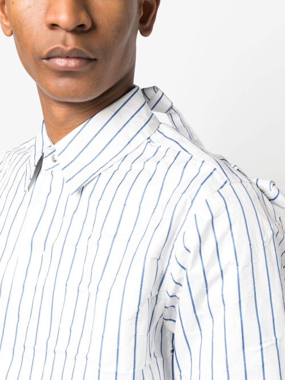 striped long-sleeve shirt - 5