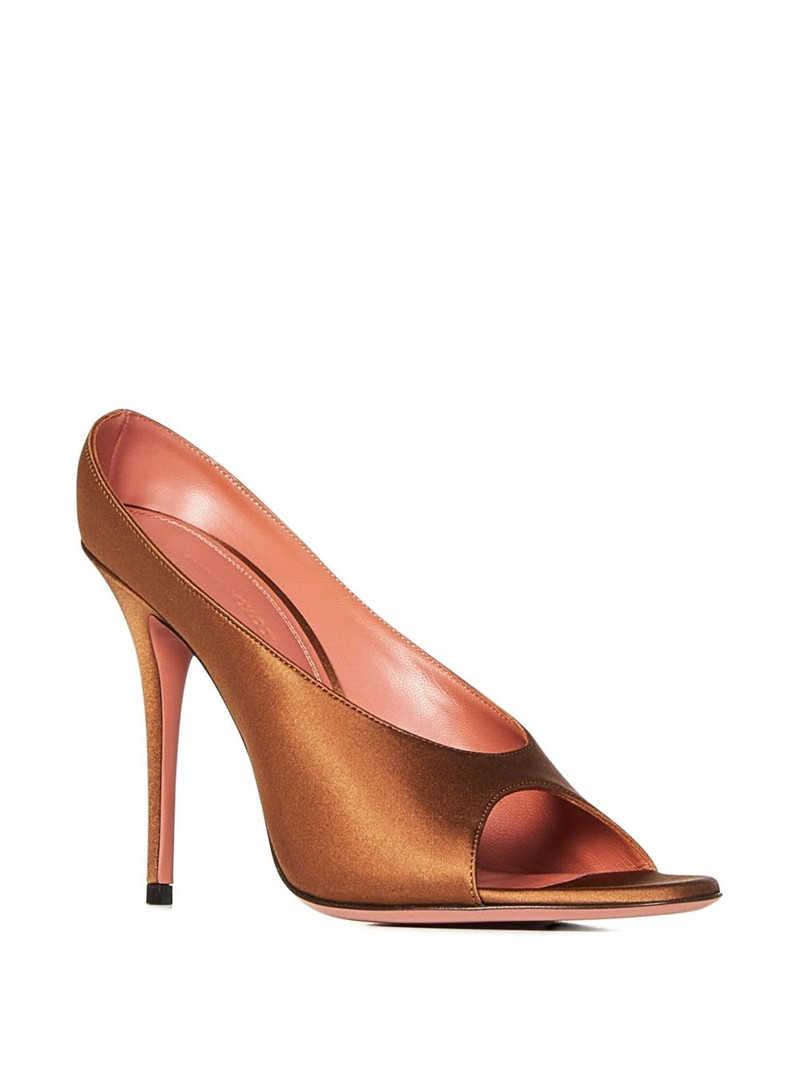 Amina Muaddi 105mm Anok peep-toe sandals outlook