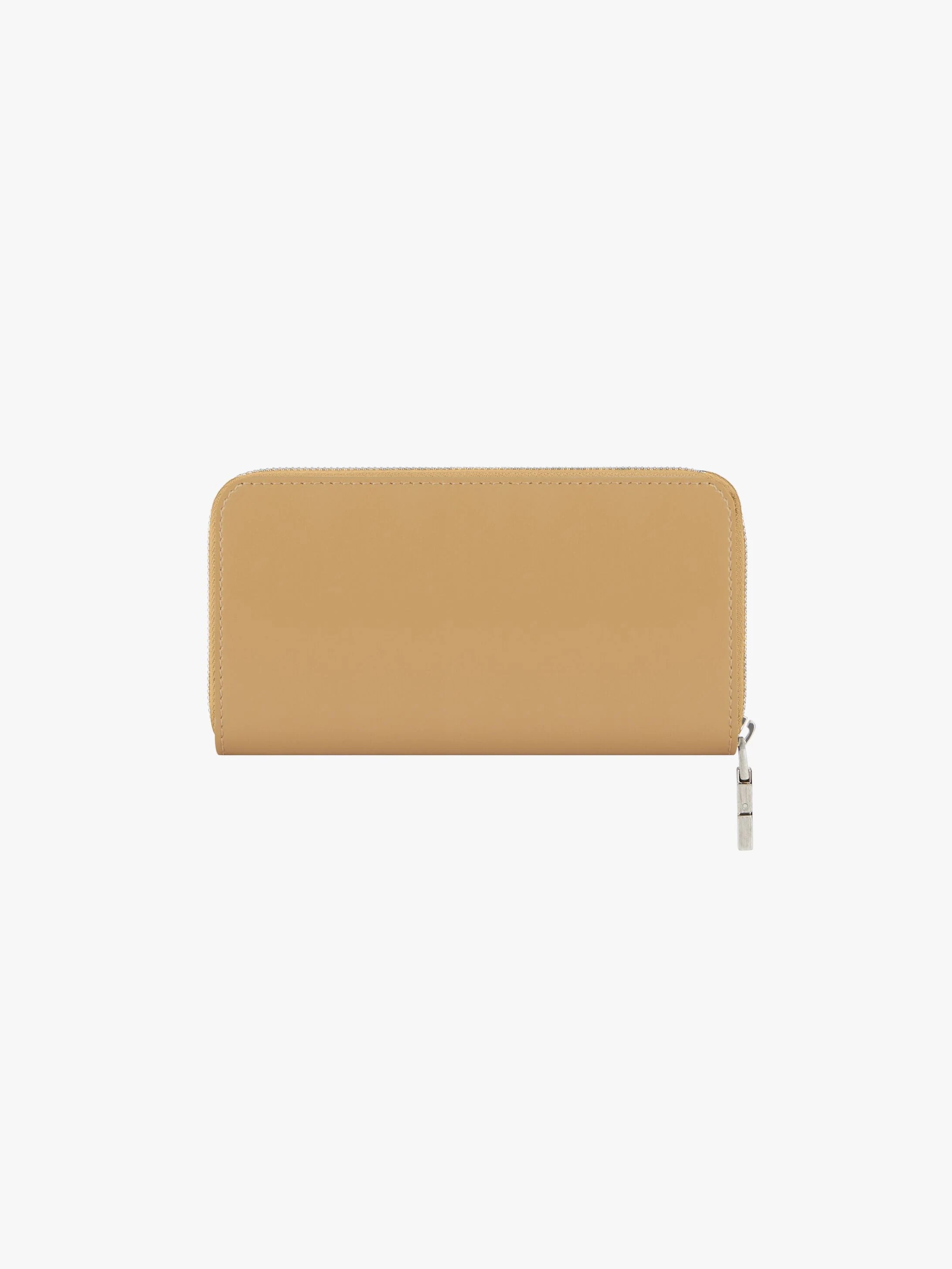 LONG 4G ZIPPED WALLET IN BOX LEATHER - 3